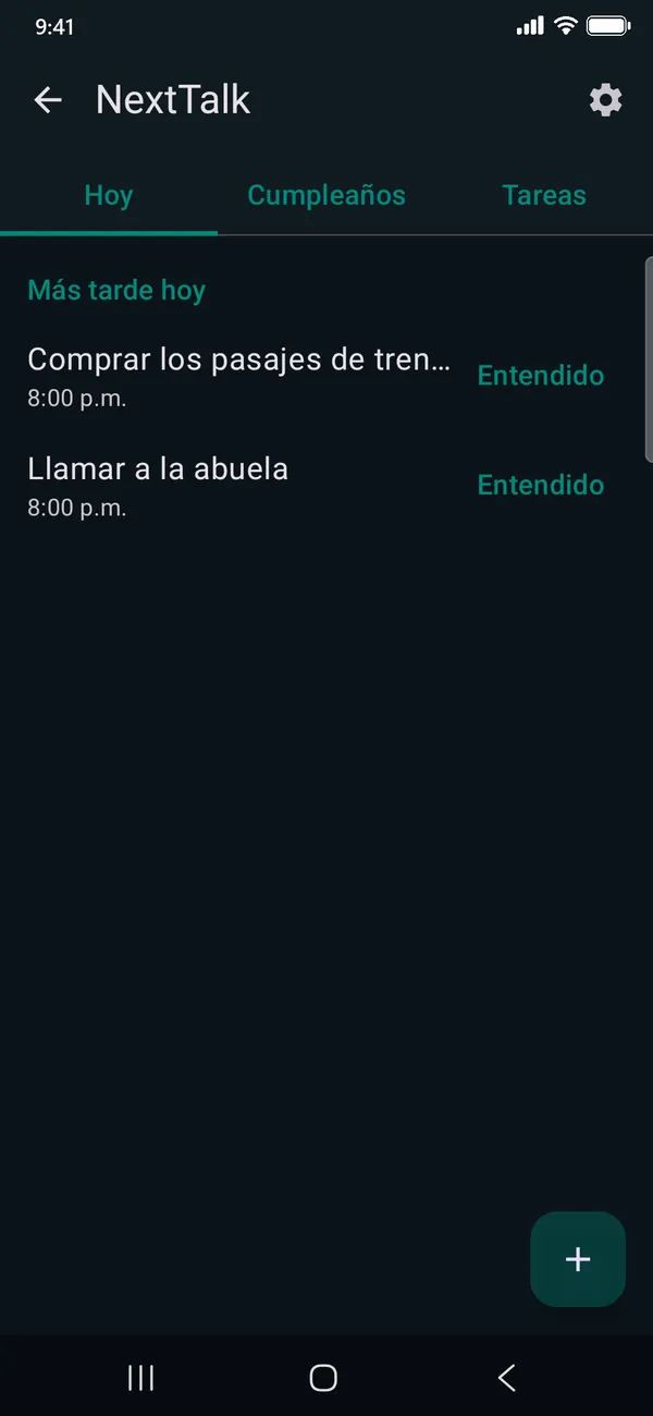 Asistente de NextTalk